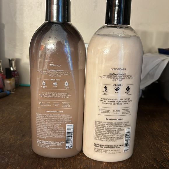 Bath and Body works shampoo and conditioner set— INTO THE NIGHT - Picture 2 of 2